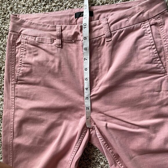 J. Crew Slim Broken-In Boyfriend Pink High Rise Jeans Women's Size 26 Tall - Picture 8 of 10